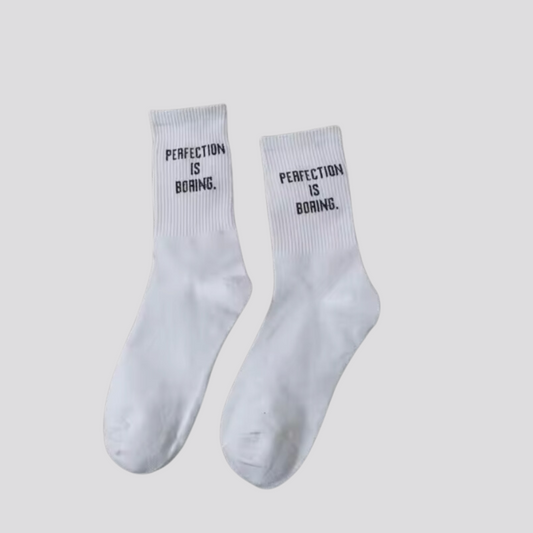 PERFECTION IS BORING - SOCKS